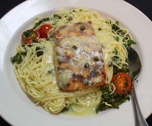 Salmon Piccata